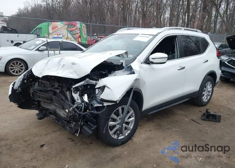 2019 Nissan Rogue Sv z USA, uszkodzony, nr VIN KNMAT2MT6KP538501
